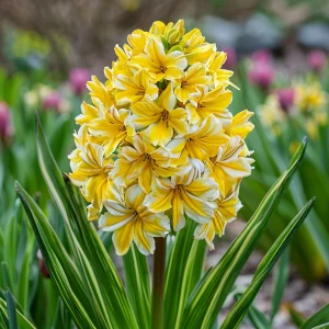 Гиацинт Кримсон Тайфун купить по цене от 2099р. в интернет-магазине «Посадика» с доставкой почтой в в Саянске и по всей России – [изображение №1].