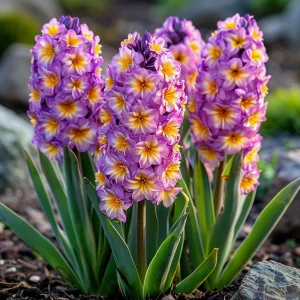 Гиацинт Пинк Перпл купить по цене от 2099р. в интернет-магазине «Посадика» с доставкой почтой в в Саянске и по всей России – [изображение №1].